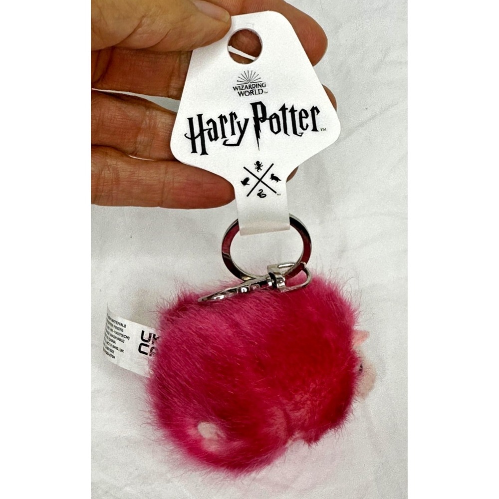 Harry Potter Pygmy Puff Pink Keychain Universal Studios Wizarding World New